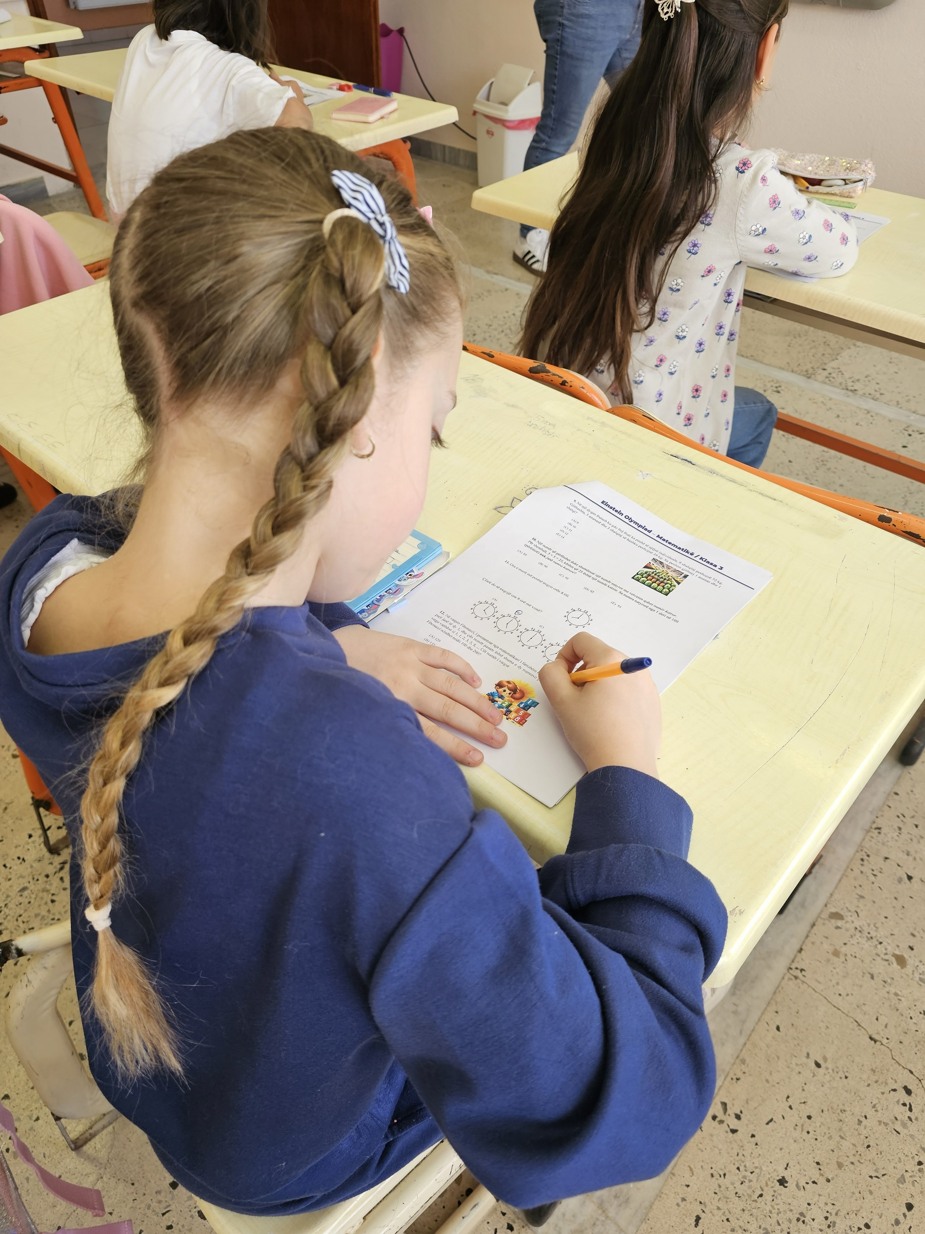 Students in classroom